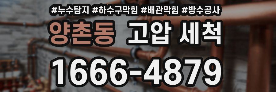 양촌동 고압 세척