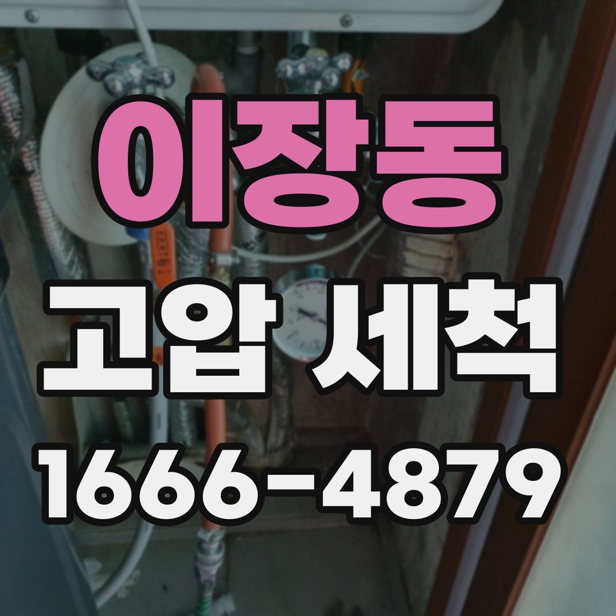 이장동 고압 세척