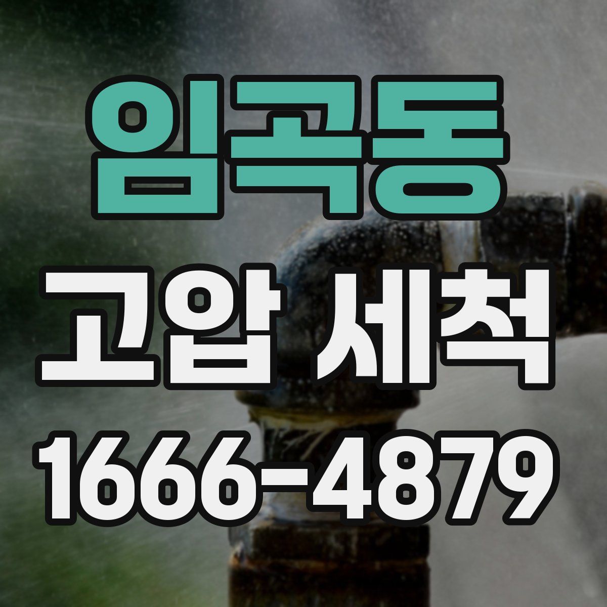 임곡동 고압 세척
