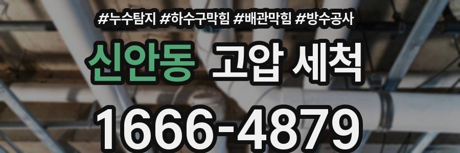 신안동 고압 세척