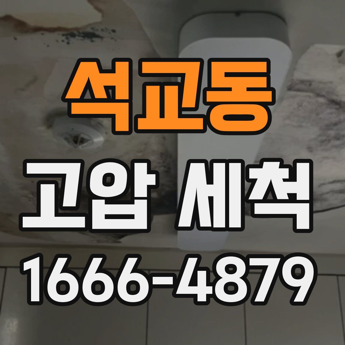 석교동 고압 세척
