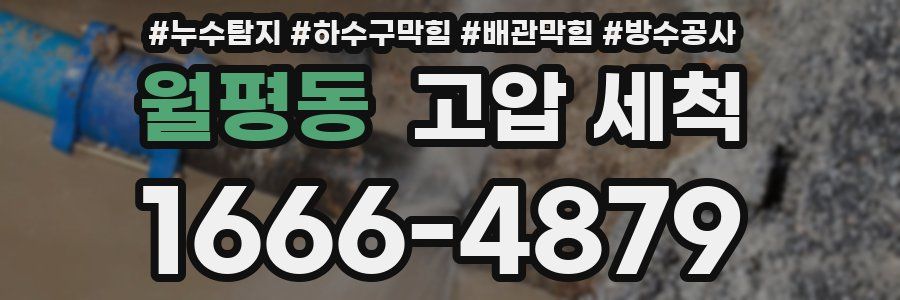 월평동 고압 세척