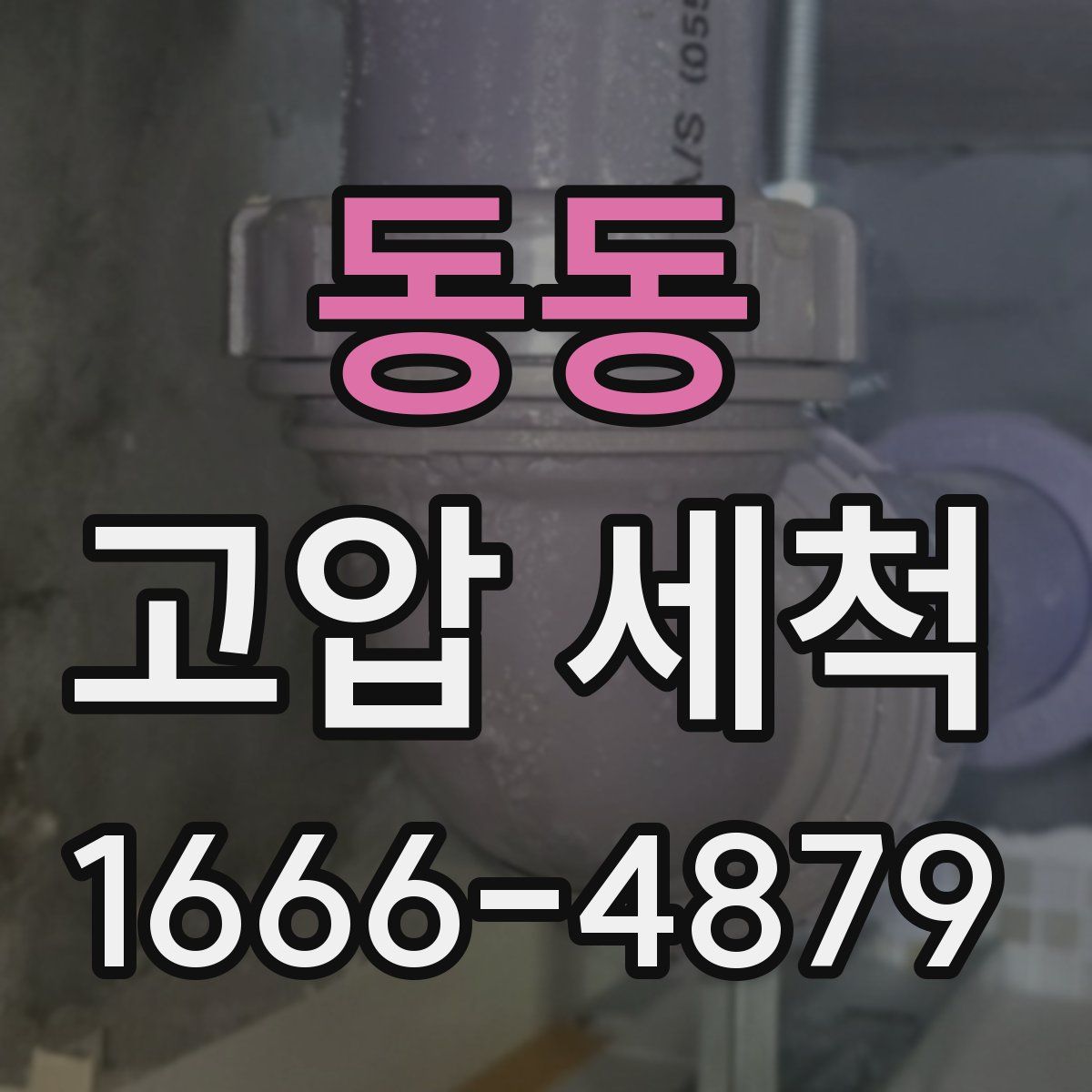 동동 고압 세척