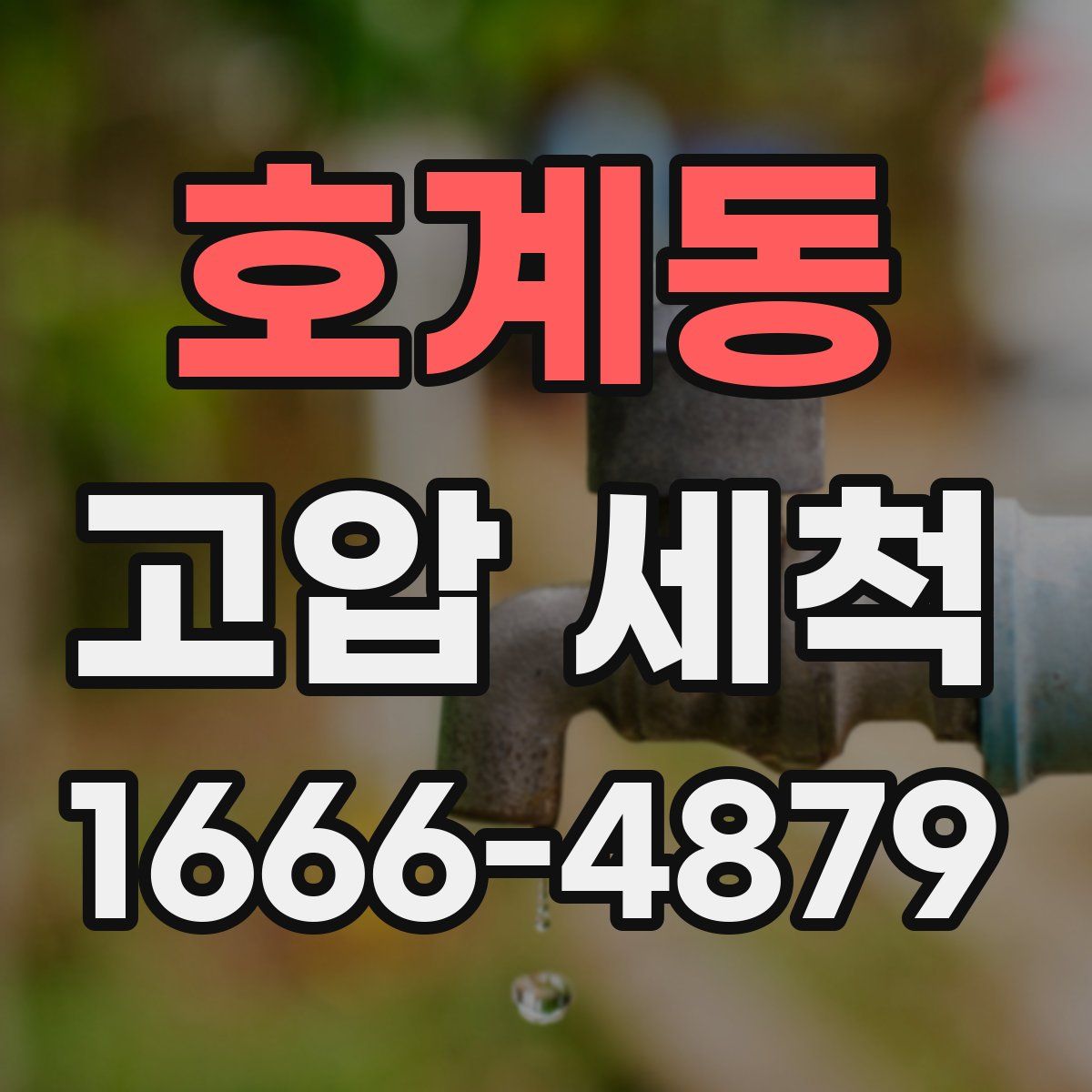 호계동 고압 세척