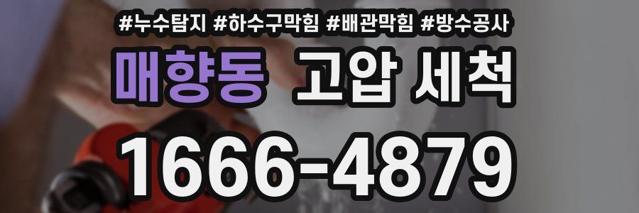 매향동 고압 세척