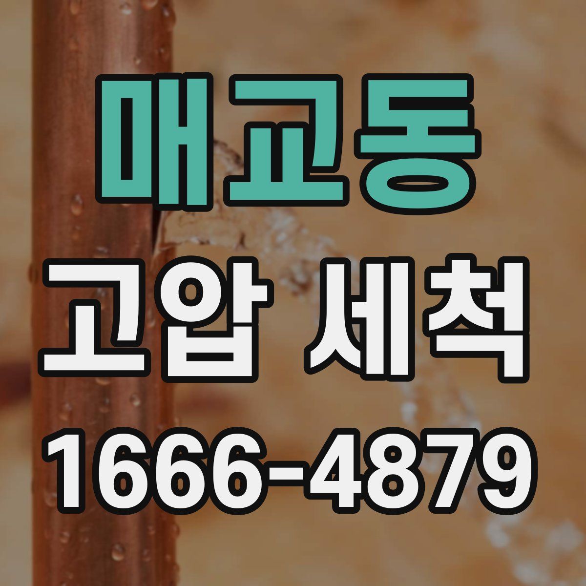 매교동 고압 세척