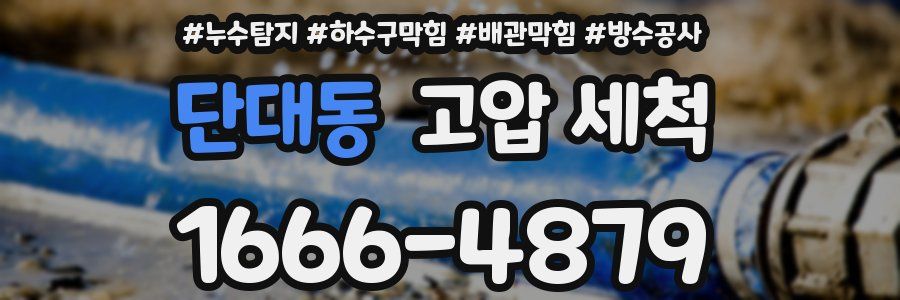 단대동 고압 세척