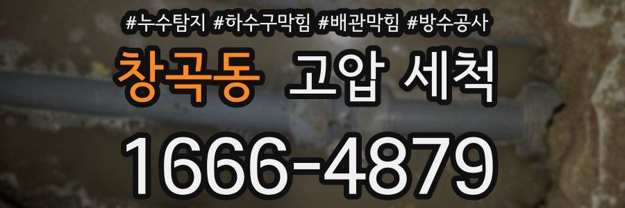 창곡동 고압 세척