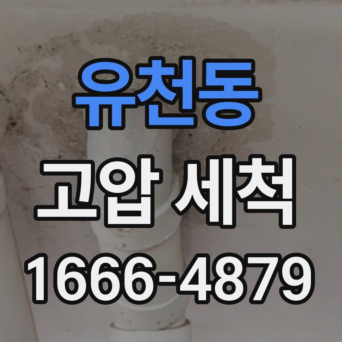 유천동 고압 세척