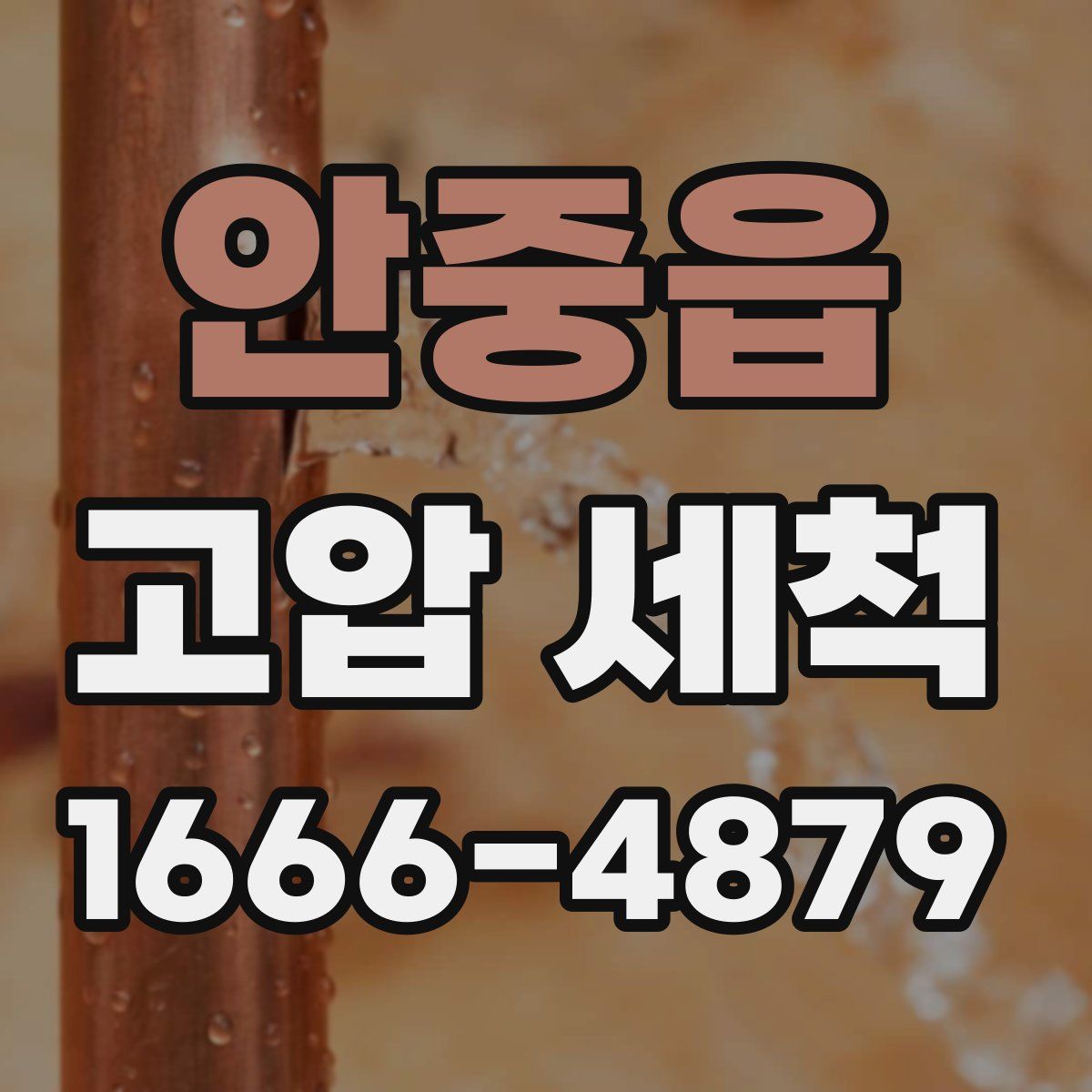 안중읍 고압 세척