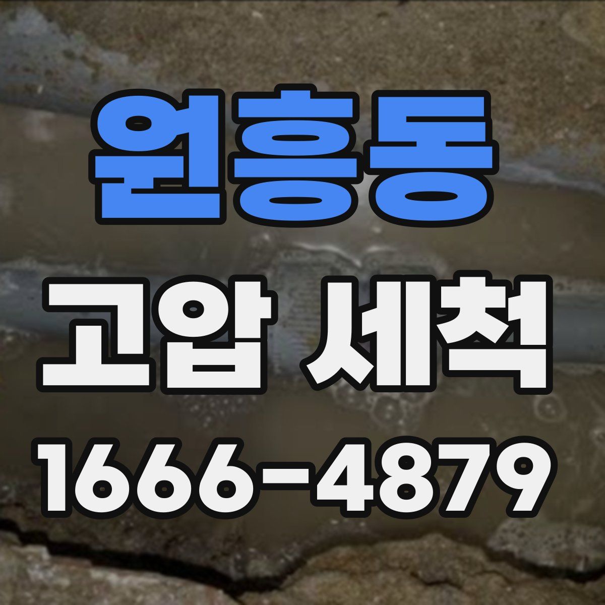 원흥동 고압 세척