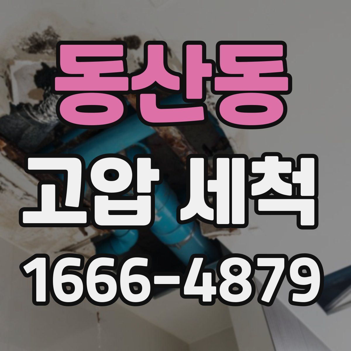 동산동 고압 세척