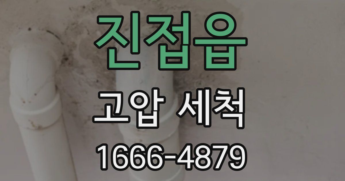 진접읍 고압 세척