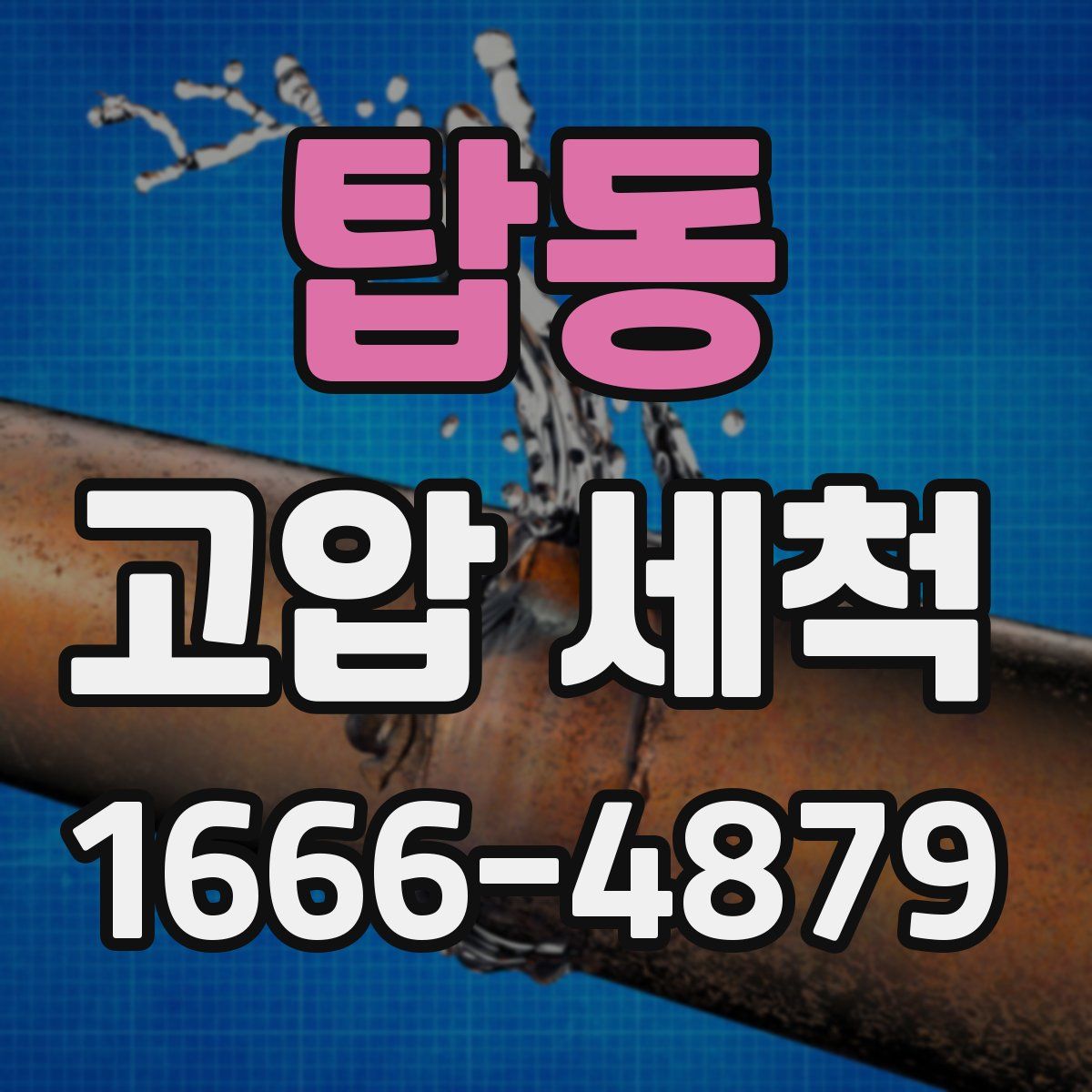 탑동 고압 세척