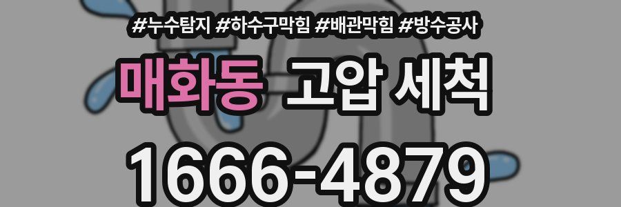 매화동 고압 세척