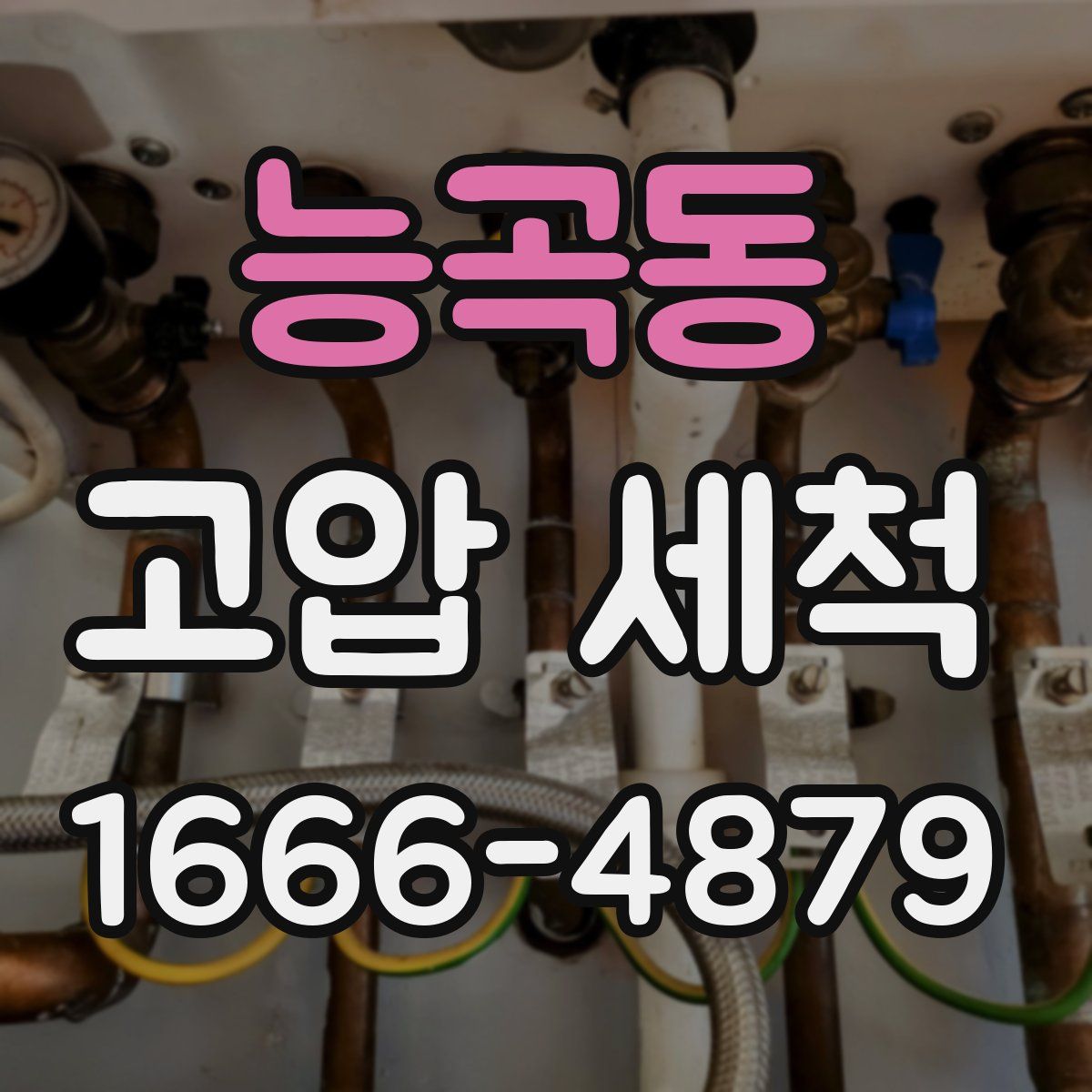 능곡동 고압 세척