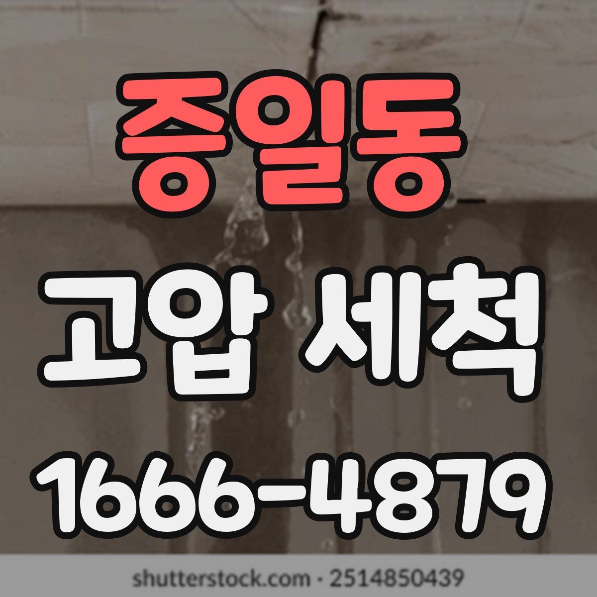 증일동 고압 세척