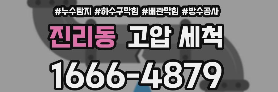 진리동 고압 세척