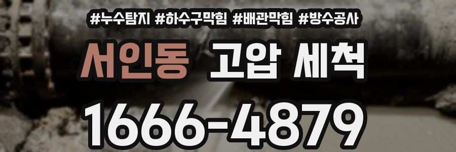 서인동 고압 세척