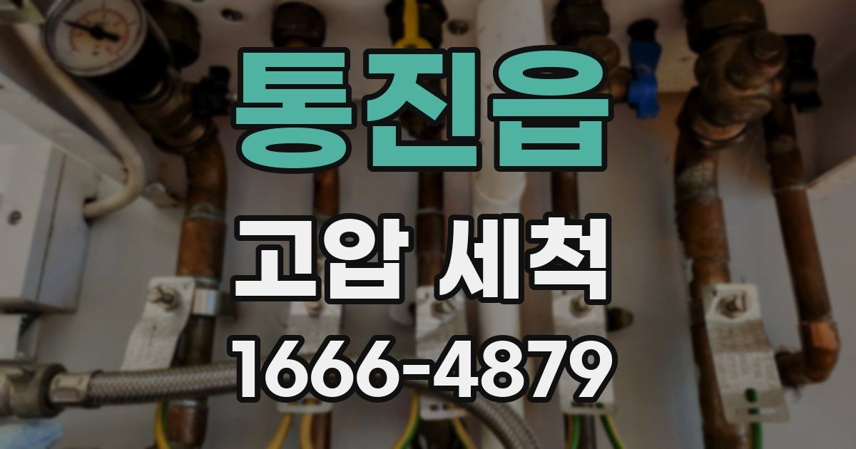 통진읍 고압 세척