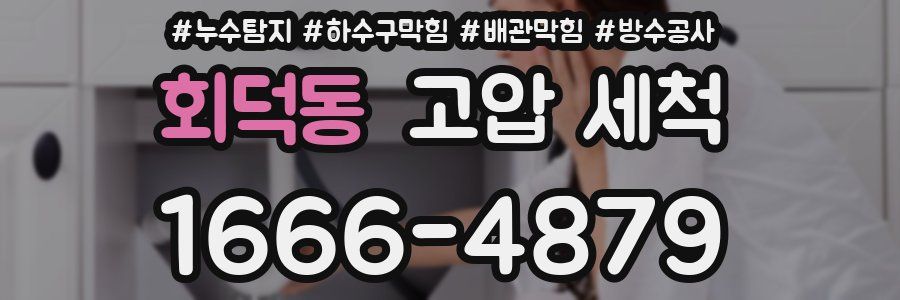 회덕동 고압 세척