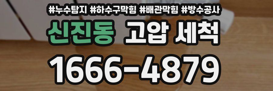 신진동 고압 세척