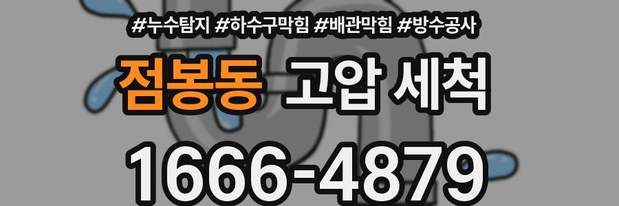 점봉동 고압 세척