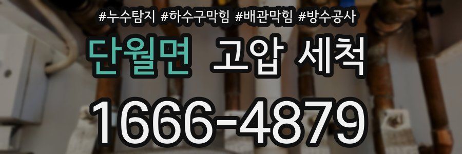 단월면 고압 세척