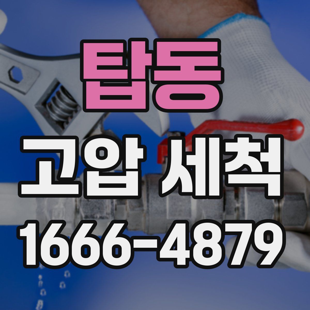 탑동 고압 세척