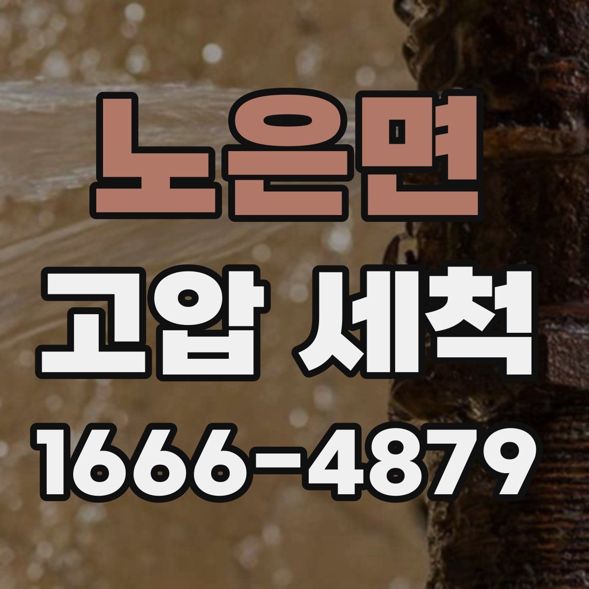 노은면 고압 세척