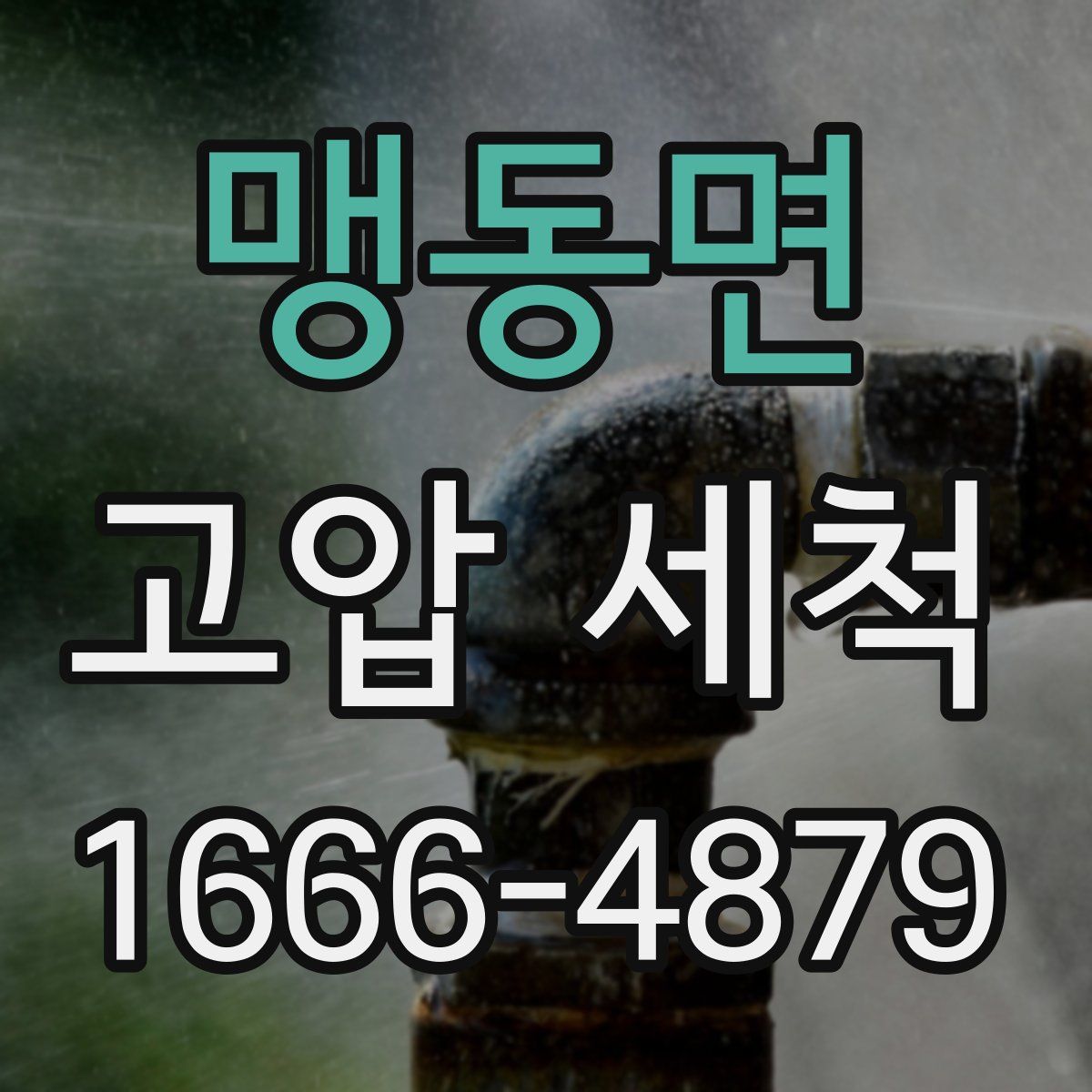 맹동면 고압 세척