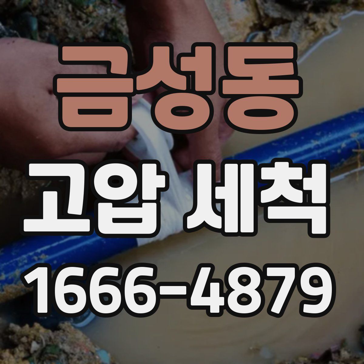 금성동 고압 세척