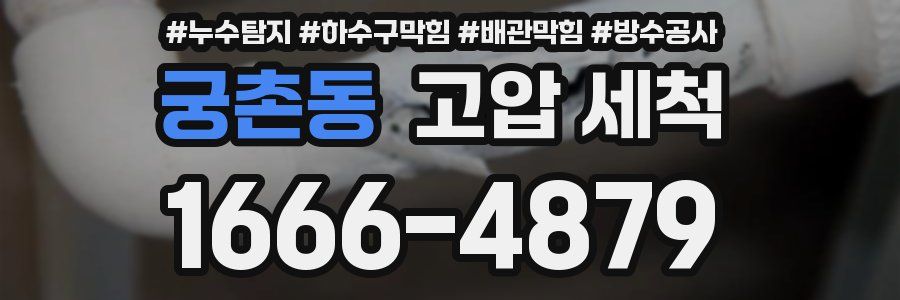 궁촌동 고압 세척