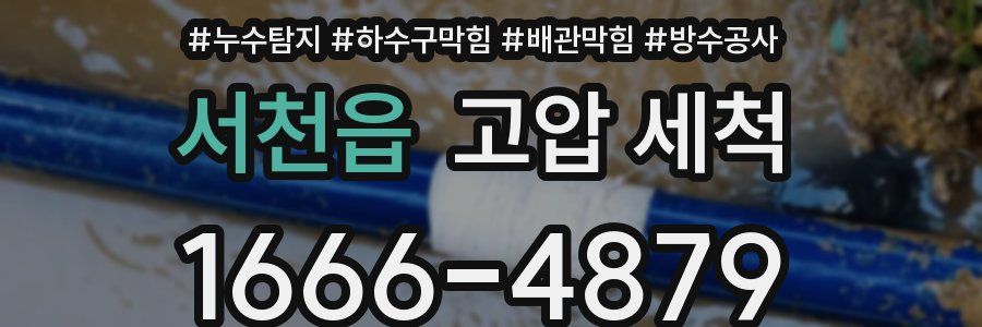 서천읍 고압 세척