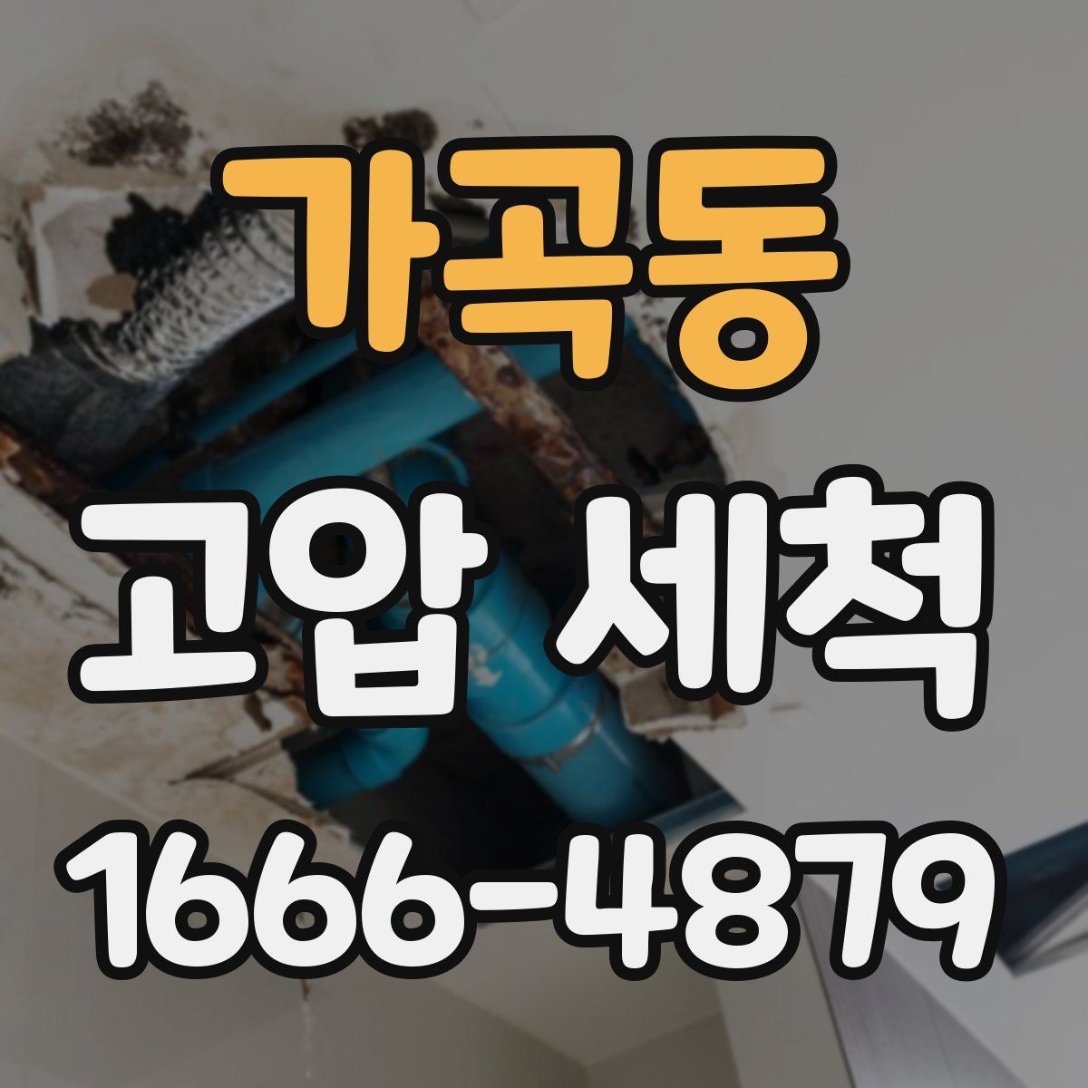 가곡동 고압 세척