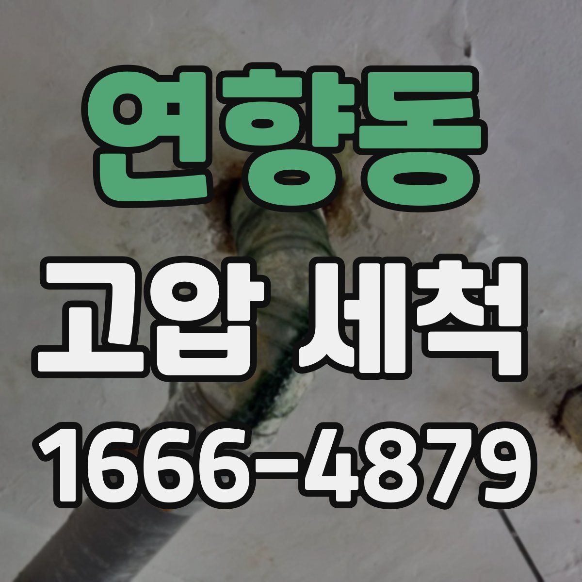 연향동 고압 세척