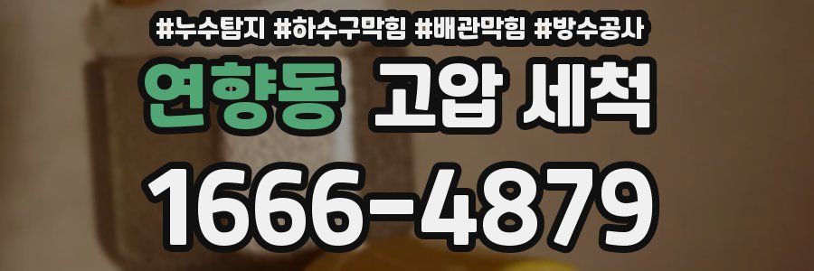 연향동 고압 세척