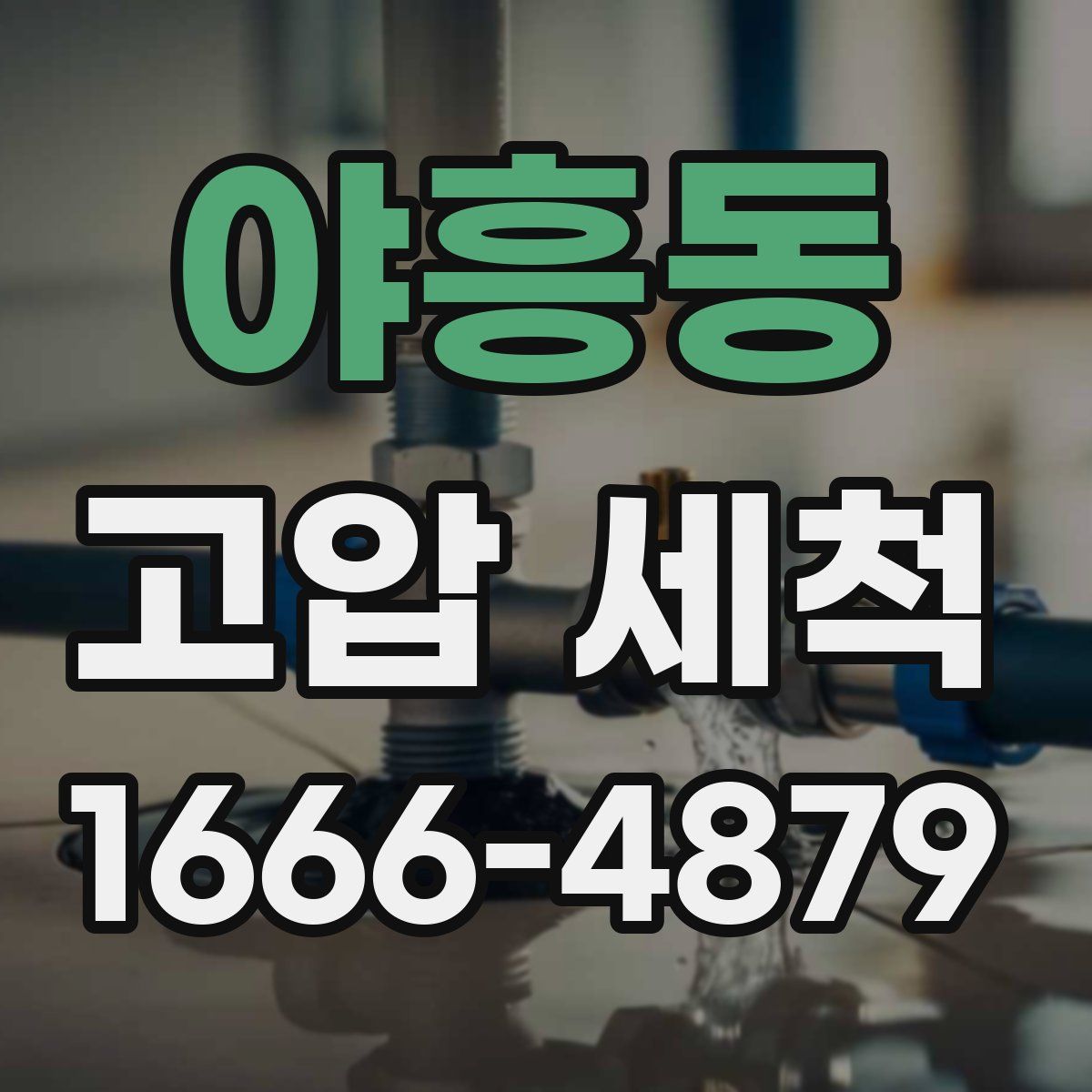 야흥동 고압 세척