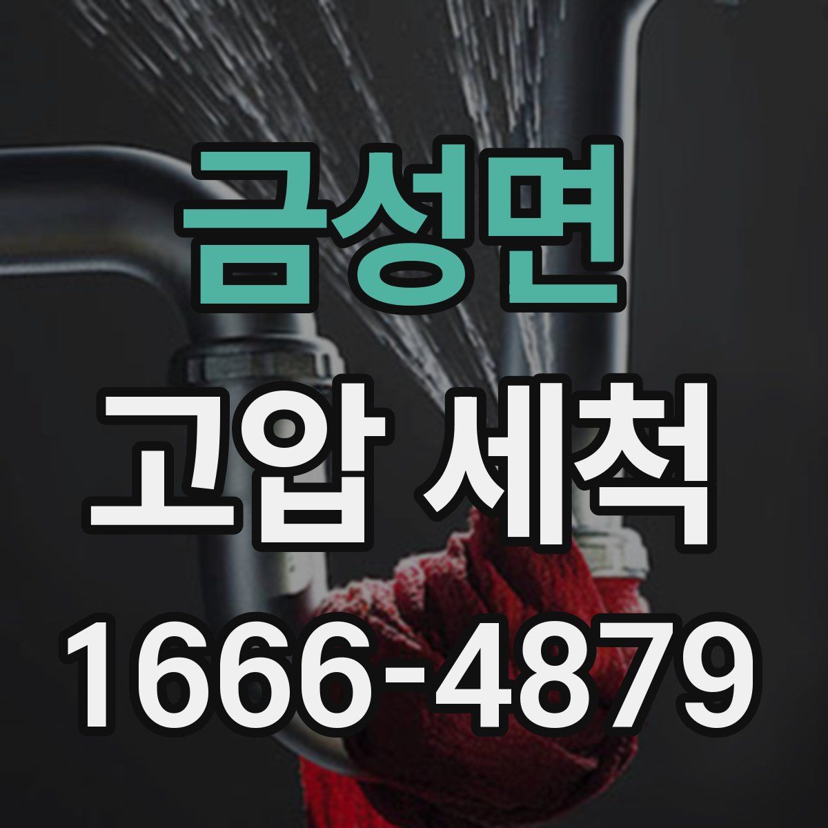 금성면 고압 세척