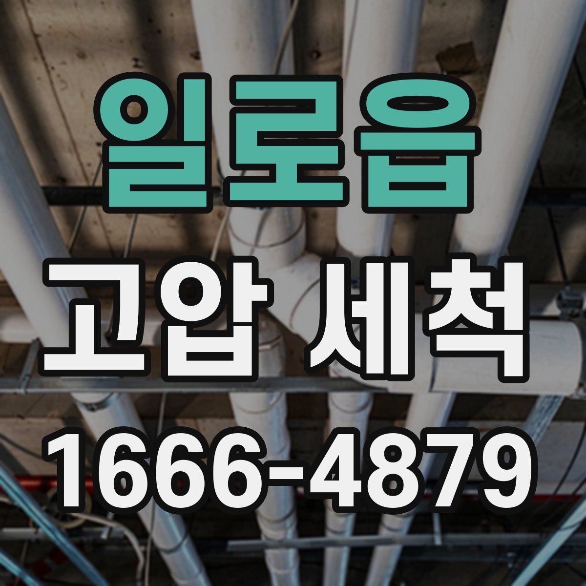 일로읍 고압 세척