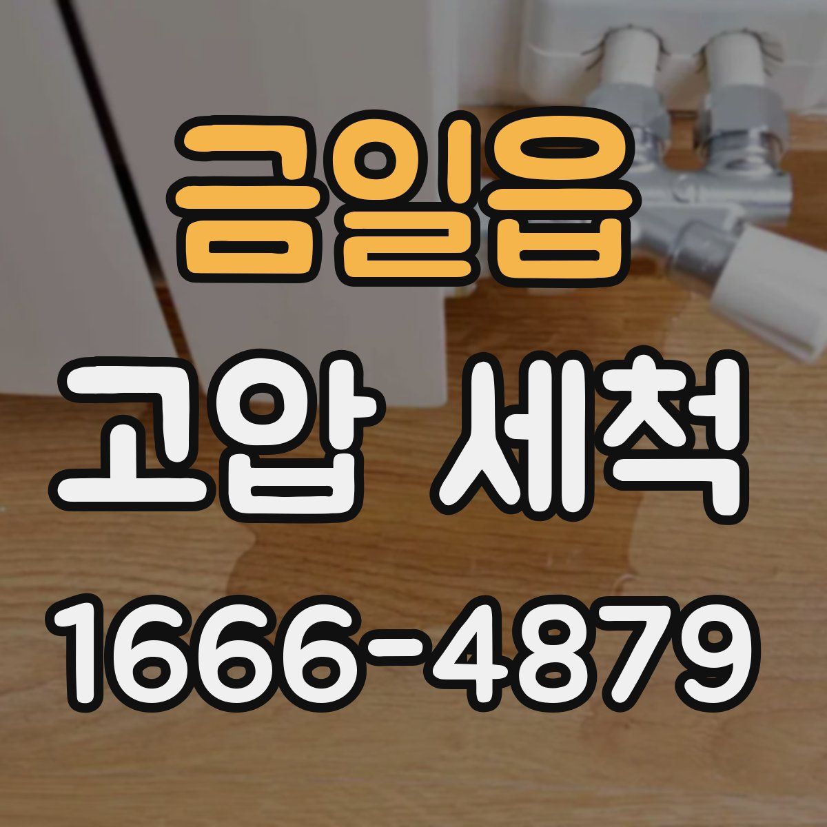 금일읍 고압 세척
