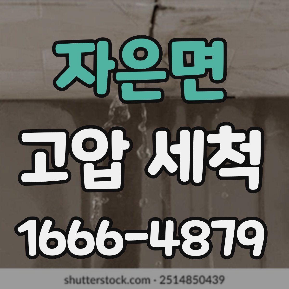 자은면 고압 세척