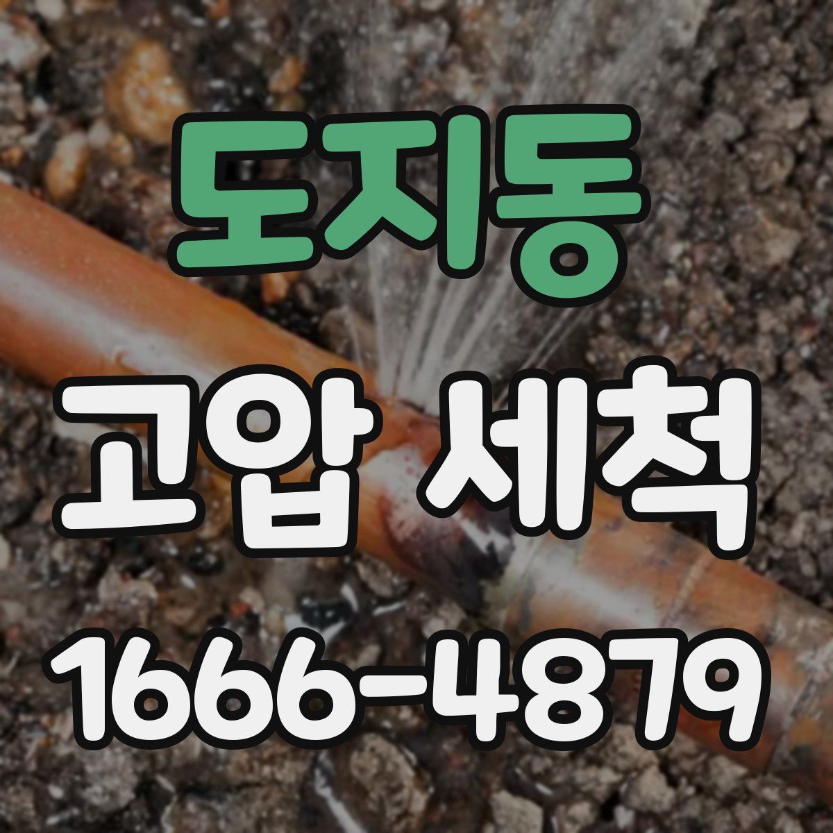 도지동 고압 세척