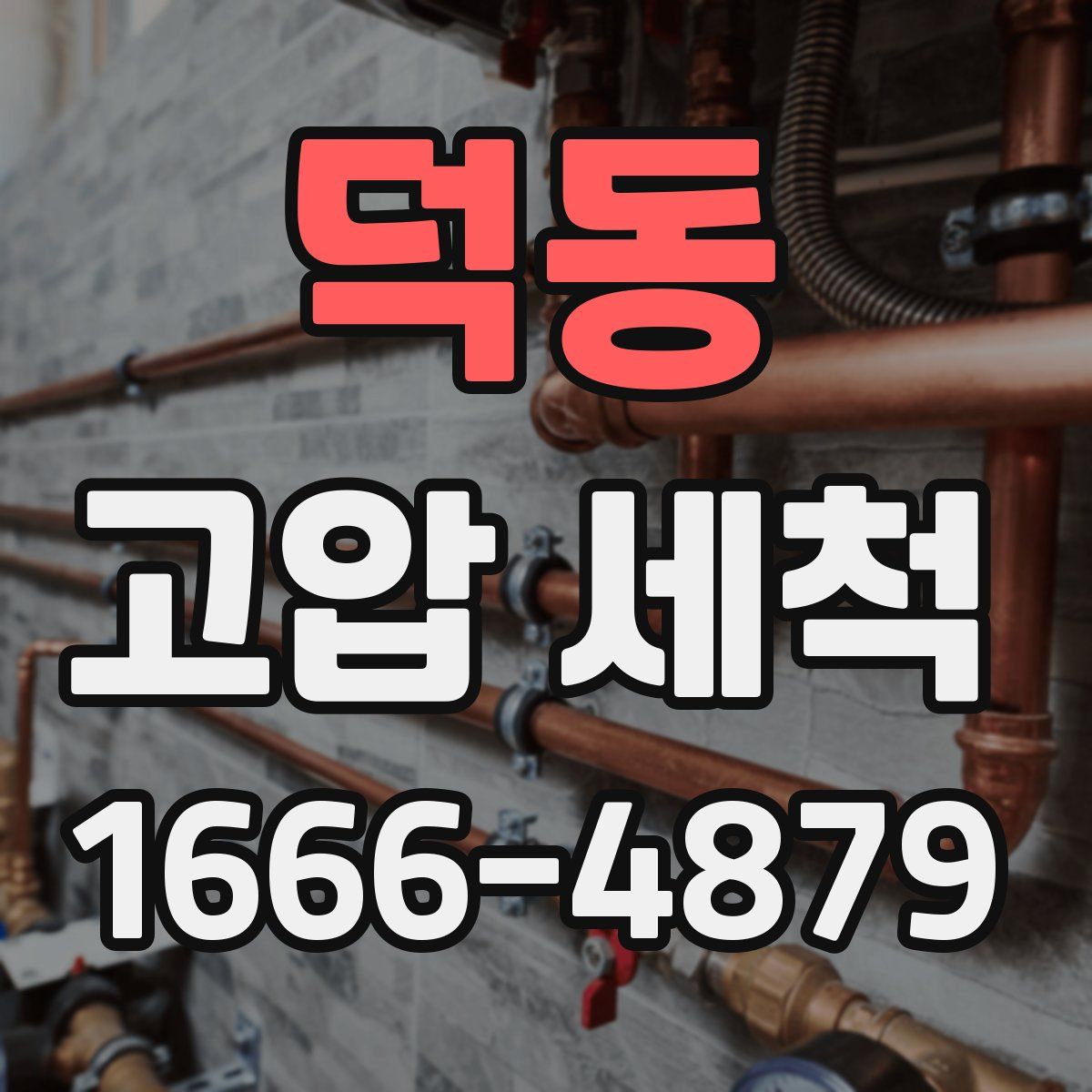덕동 고압 세척