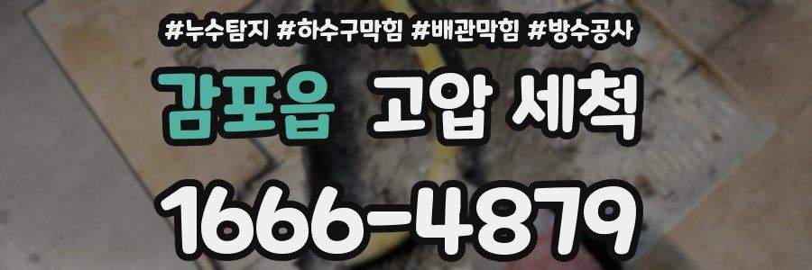 감포읍 고압 세척