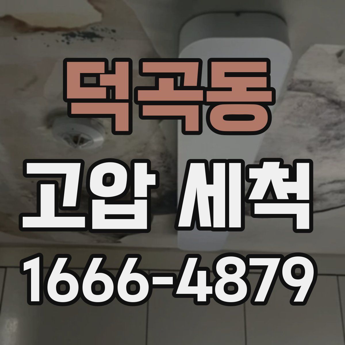 덕곡동 고압 세척