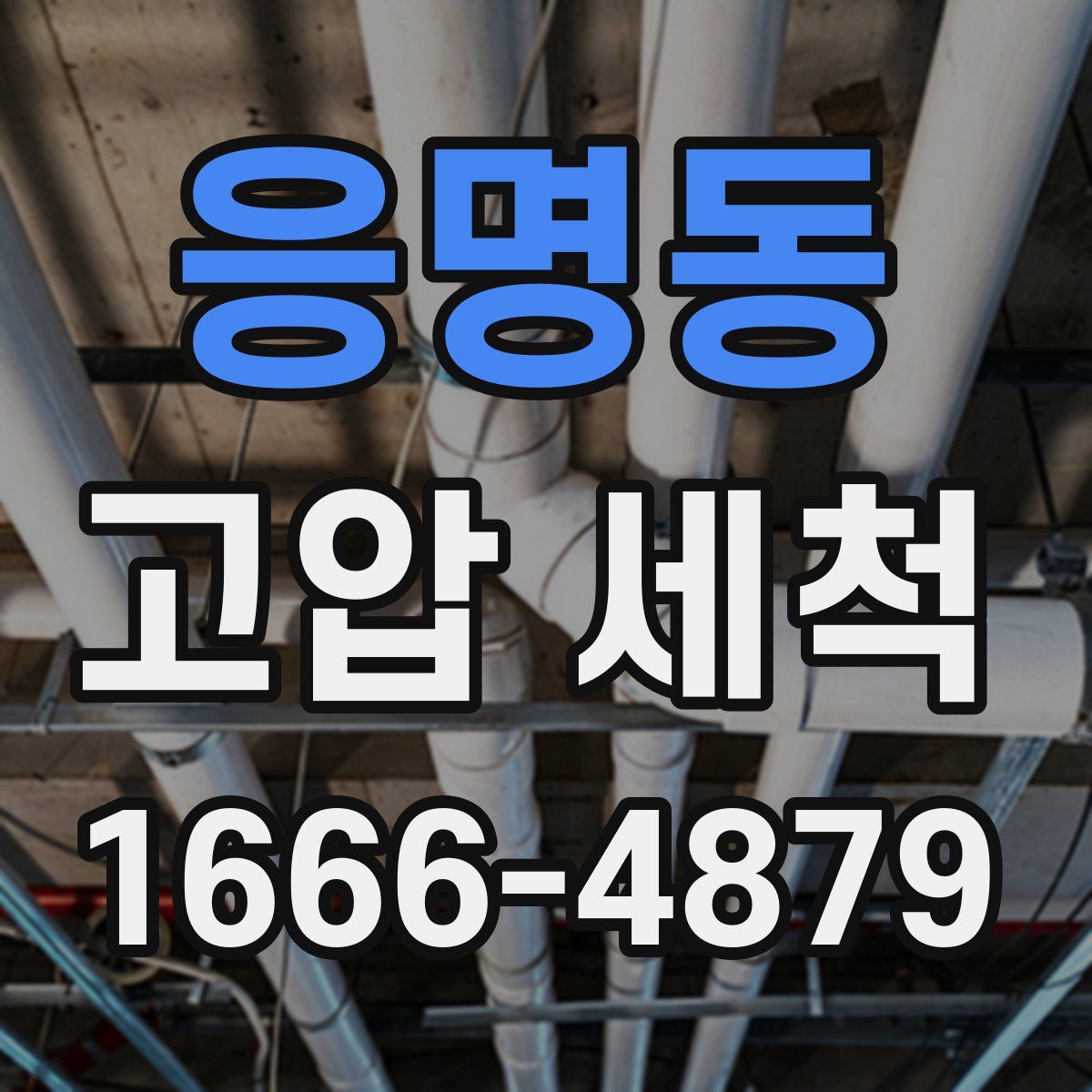 응명동 고압 세척
