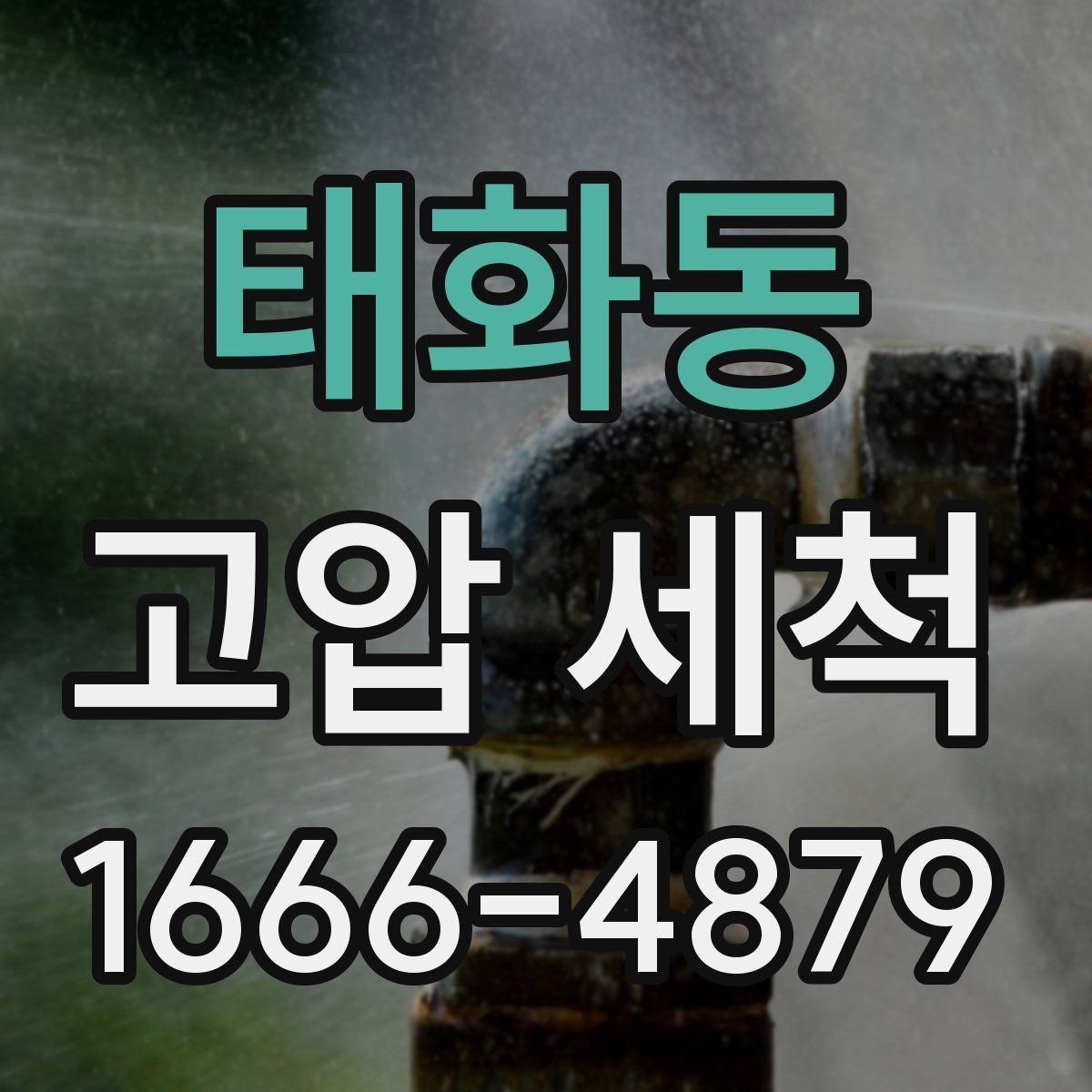 태화동 고압 세척