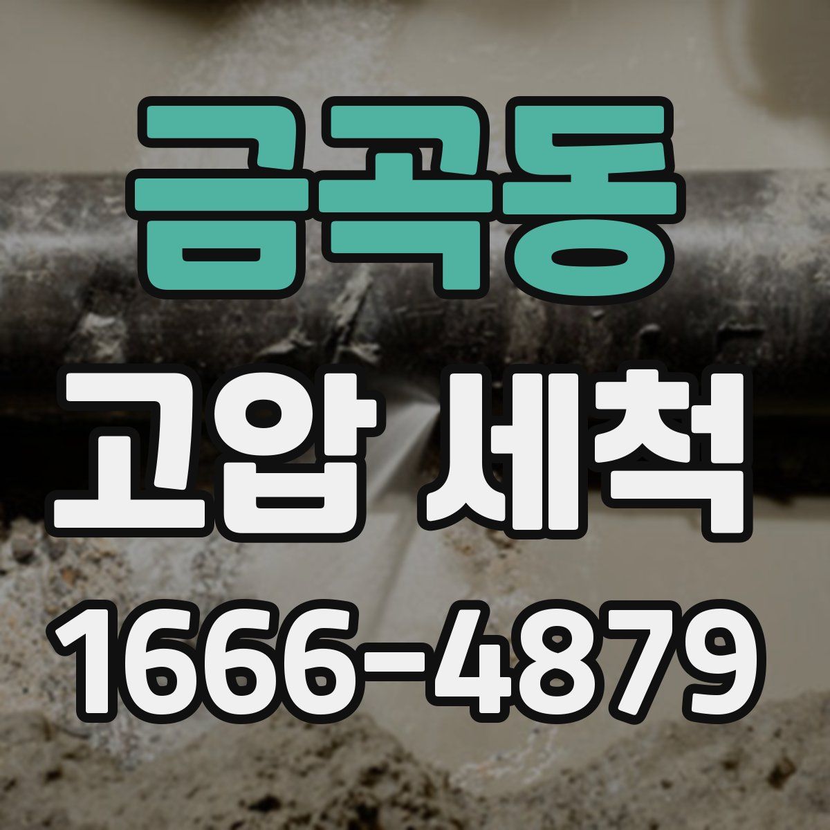 금곡동 고압 세척