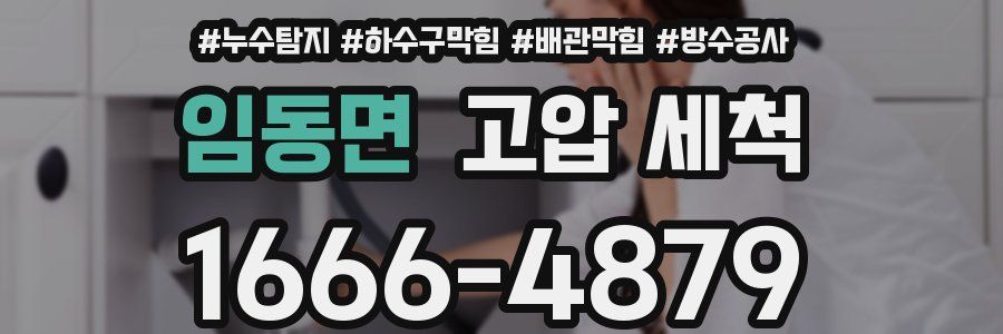 임동면 고압 세척
